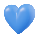heart blue